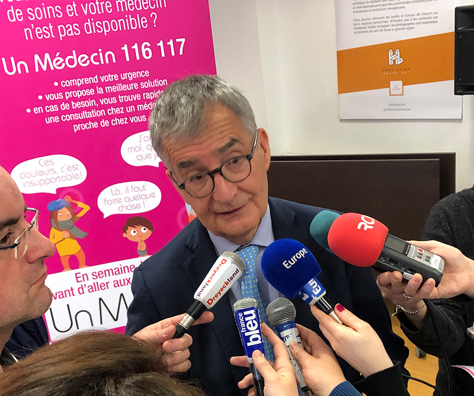 Interview Christophe Lannelongue conférence de presse